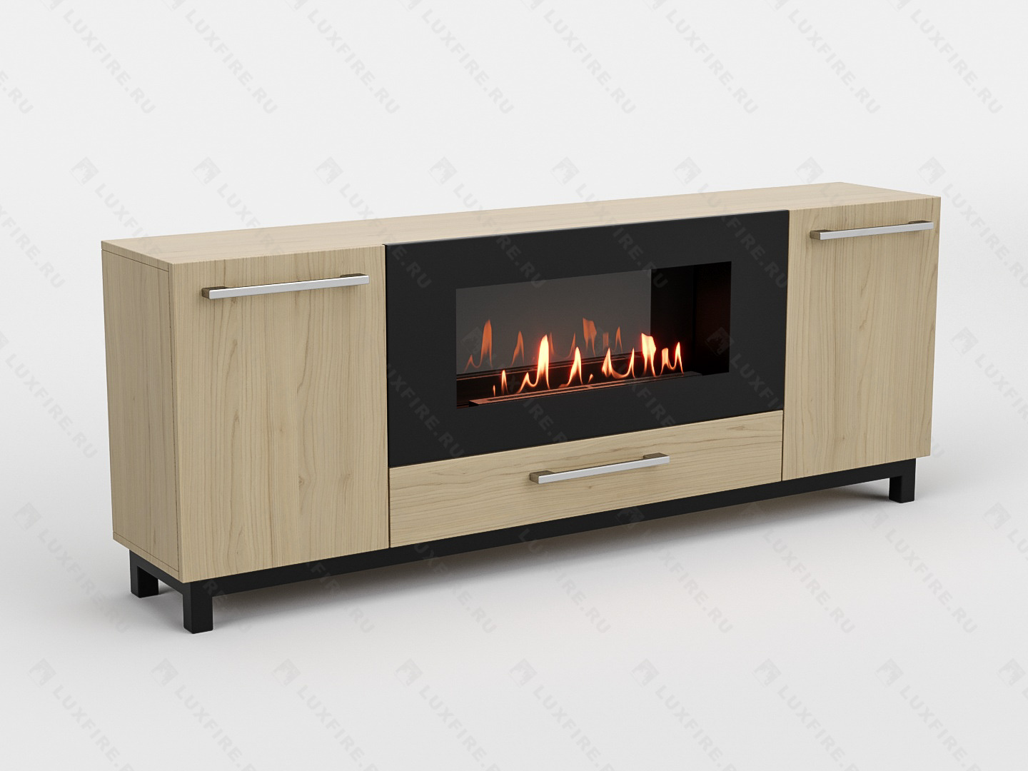 Тумба ТВ Lux Fire "Амур" напольная 1700 матовая, светлый дуб с биокамином 900 Тумба ТВ Lux Fire "Амур" напольная 1700 матовая, светлый дуб с биокамином 900 по цене 96 124 руб.