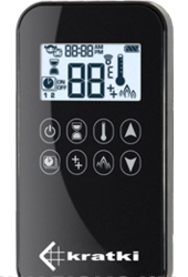 Газовая топка Kratki LEO/LP/76/62/G31/37MBAR, баллонный газ