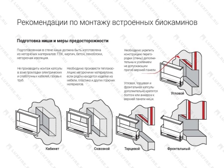 Встроенный биокамин Lux Fire Фронтальный 440 S Встроенный биокамин Lux Fire Фронтальный 440 S по цене 35 090 руб.