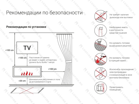 Настенный биокамин Lux Fire "Иллюзион 500 Н" XS Настенный биокамин Lux Fire "Иллюзион 500 Н" XS по цене 43 890 руб.