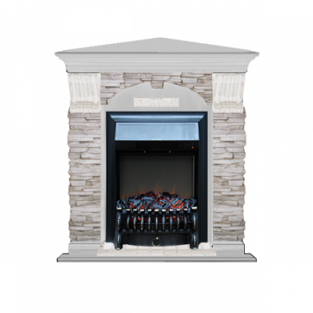 Арочный Мисхор угловой (беленый дуб)+Fobos Black Арочный Мисхор угловой (беленый дуб)+Fobos Black