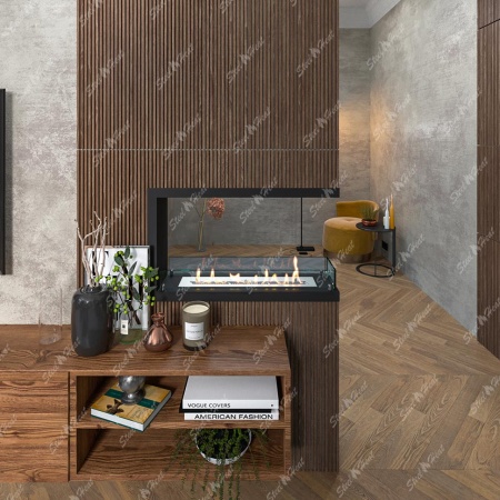 Биокамин торцевой SteelHeat Leader 800 по цене 38 000 руб.