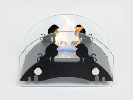 Настольный биокамин Lux Fire "Царский мост" S Чёрный по цене 9 990 руб.