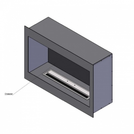 Встраиваемый очаг BioKer/DP design Стандарт 630х948х300 мм Встраиваемый очаг BioKer/DP design Стандарт 630х948х300 мм по цене 106 600 руб.