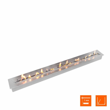 Биокамин SteelHeat WALL  LONG 1500 черный, стекло по цене 62 160 руб.